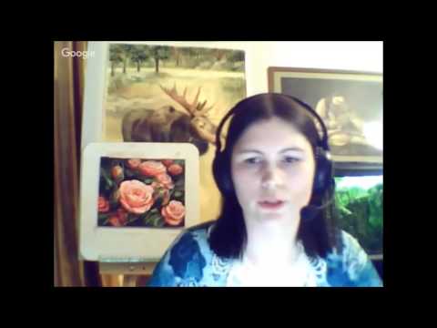 Видео: Вебинар Нежные розы пастелью