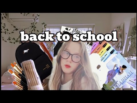 Видео: back to school/канцелярия/💕