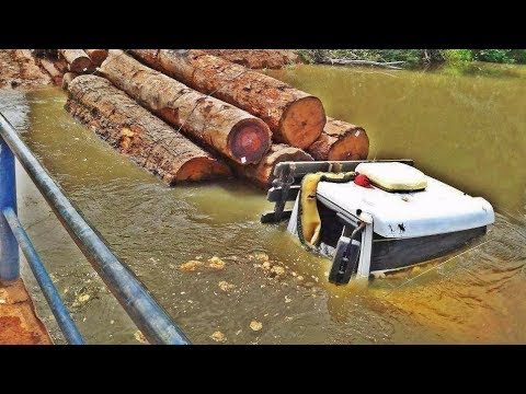 Видео: Водитель лесовоза 80 Уровень Лесовозы по бездорожью уникальная подборка