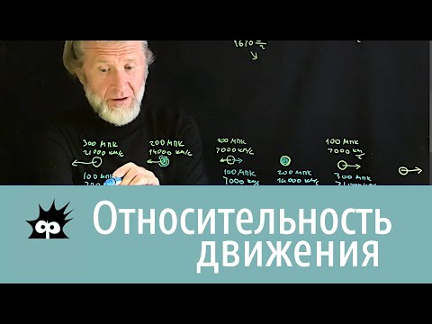 Видео: Кинематика 1. Относительность движения