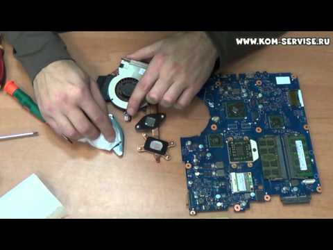 Видео: Инструкция по разборке, сборке и чистки от пыли ноутбука Samsung R525