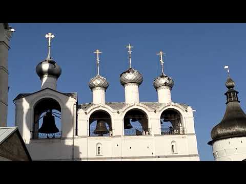 Видео: Благовест в "Сысой", а также праздничные Ростовские колокольные звоны. Ростов Великий 08.04.2023