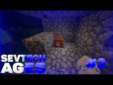 Видео: Minecraft | Прохождение сборки SevTech: Ages #2 | Первые изобретения