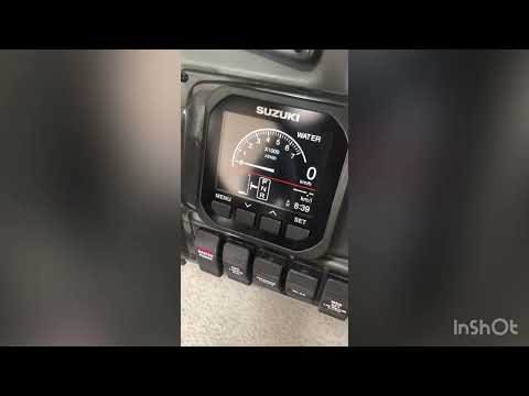 Видео: Suzuki MFG. Прибор контроля мотора Сузуки.