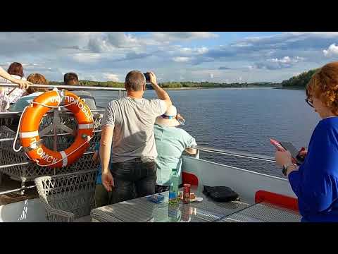 Видео: Мини круиз на теплоходе"Приобье"