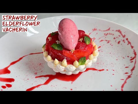 Видео: MICHELIN STAR Клубника и бузина Вашерен — Рецепт изысканного клубничного десерта