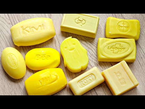 Видео: ASMR SOAP. 💛💛Резка сухого мыла. Satisfying video💛💛