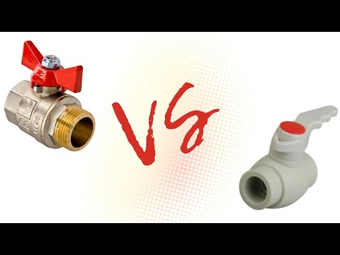 Видео: Кран шаровый! Какой лучше использовать для уличного водопровода - ППР или МЕТАЛЛ