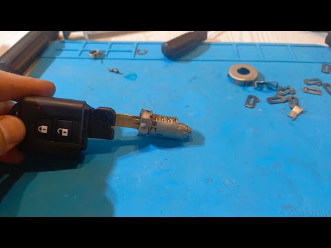 Видео: Восстановление ключа зажигания для NISSAN TIIDA 2005 модельного года