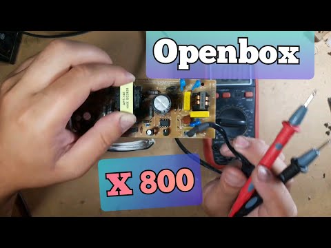 Видео: OPENBOX X800 Ремонт блока питания! Редкий случай.