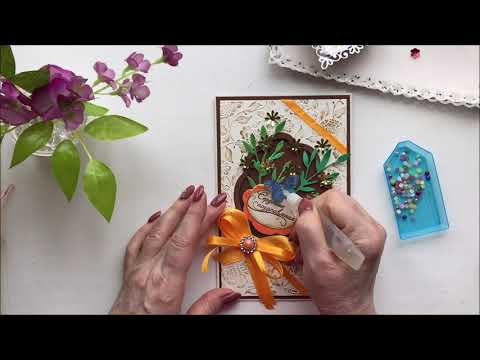 Видео: Уроки для начинающих делать открытки № 10 работа с папками продолжение две поздравительные открытки