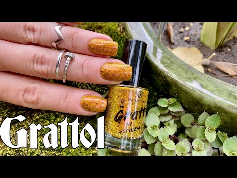 Видео: Лаки #Grattol/распаковка/выкраска/маникюр
