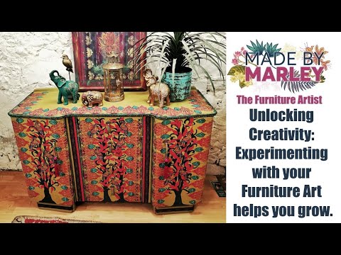 Видео: Раскрытие творческих способностей: эксперименты с предметами искусства в области мебели помогают