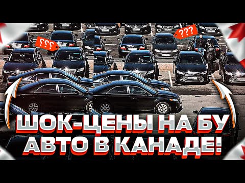 Видео: ШОК-ЦЕНЫ НА БУ АВТО В КАНАДЕ!