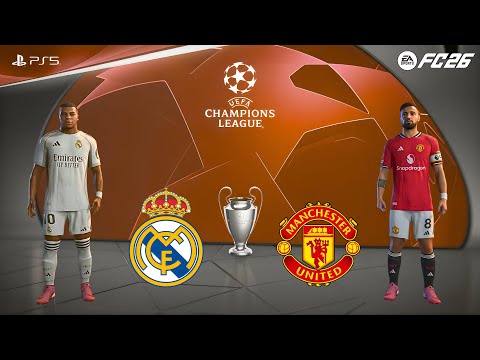 Видео: FC 26 — «Реал Мадрид» против «Манчестер Юнайтед» | Финал ЛЧ 2026 | Эпическая битва Арды Гюлера и ...