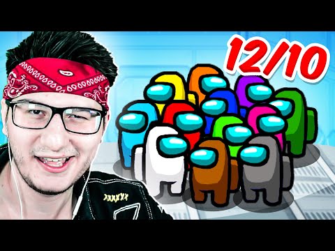 Видео: САМЫЙ ИНТЕРЕСНЫЙ РЕЖИМ ! 12 ИГРОКОВ В AMONG US (3 ПРЕДАТЕЛЯ)