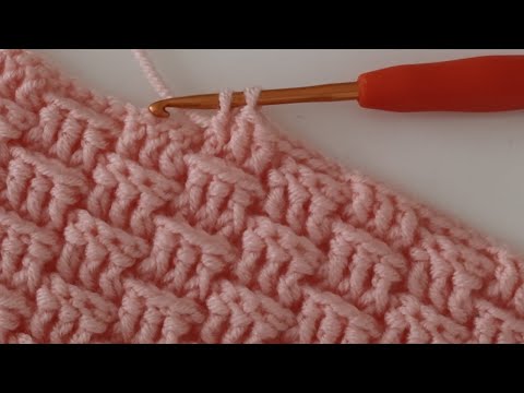 Видео: perfect💯 простой и бесплатный узор детского одеяла крючком для начинающих 2022