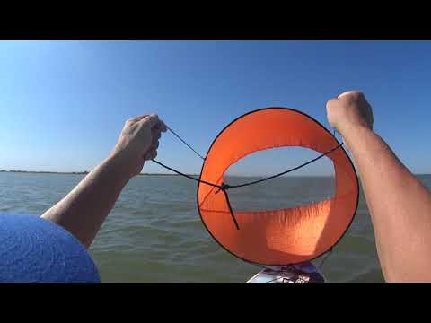 Видео: Сентябрьское море // Испытания паруса на SUP борде // Ясенская коса))