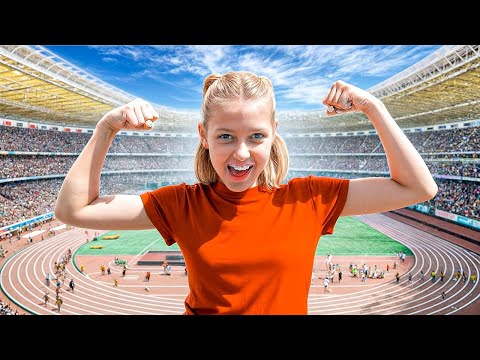 Видео: Олимпийски игри в къщата на Амелка! Състезание за Амелка и нейните приятели