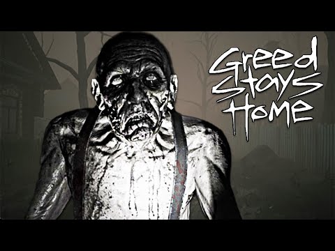 Видео: ОЧЕНЬ ЖУТКИЙ ХОРРОР ➲ Все Концовки Greed Stays Home