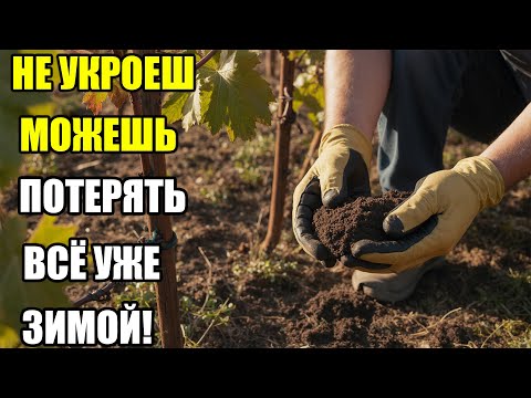 Видео: УКРЫТИЕ ИЛИ ГИБЕЛЬ? Что будет с виноградом зимой, если не укрывать кусты вообще!