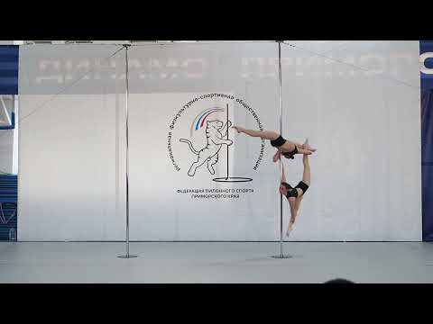 Видео: Герасименко Алеся, Ободникова Альбина - 1 место - дуэты, юниоры, элита.