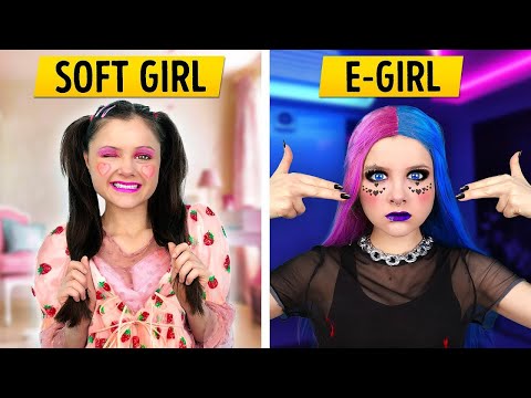Видео: E-GIRL vs. SOFT GIRL: когда БАБУШКА приезжает в гости — Семейные истории от Ла-Ла Лайф