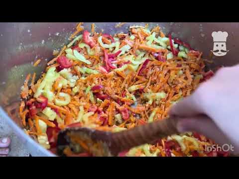Видео: Вкусный рецепт лечо – Заготовка на зиму | Простой рецепт дома