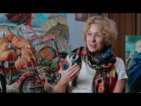 Видео: Путь Художника #08. Роза ветров. Евгения ТАРАСОВА.