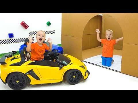 Видео: Крис спасает игрушечную машинку из коробки и другие забавные истории для детей