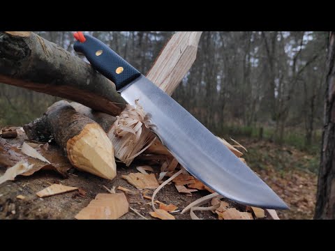 Видео: Нож Модель XL Южный Крест. Уличный тест