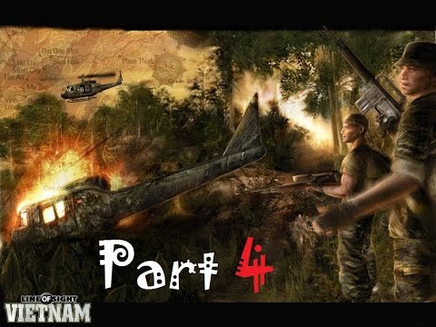 Видео: Line Of Sight Vietnam - Part 4 (Да когда я уже научусь стрелять?)