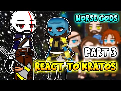 Видео: Реакция скандинавских богов на Кратоса, часть 3 || GOW Ragnarök || - Реакция Gacha Club