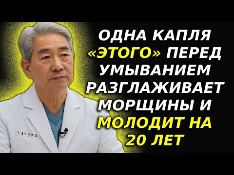 Видео: Морщины исчезают за 2 недели! Капля перед умыванием — и кожа меняется! Удивительно!