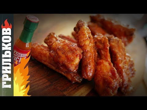 Видео: Пивная кухня: Адово острые куриные крылышки: "Пригорает"