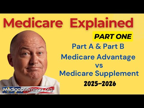 Видео: Разъяснения по программе Medicare, части A и B, C и D, 2025 г. (часть 1)