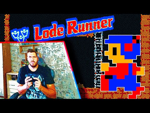 Видео: Игра "Lode Runner/Золотоискатель"(Dendy)(NES)(8 BIT)Прохождение ФИНАЛ