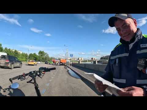 Видео: Остановил мотобат.