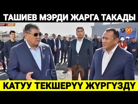 Видео: ТАШИЕВ катуу текшерүү жүргүздү !