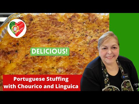 Видео: Как приготовить португальскую начинку с лингвикой и чурико! Идеально для праздничного стола!
