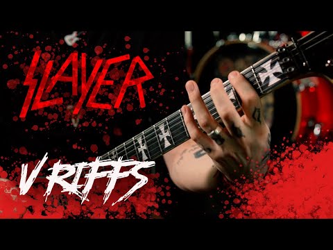 Видео: Как играть Slayer на гитаре | 5 крутых метал риффов! (Табы + Минус) #420bpm #slayer #гитара