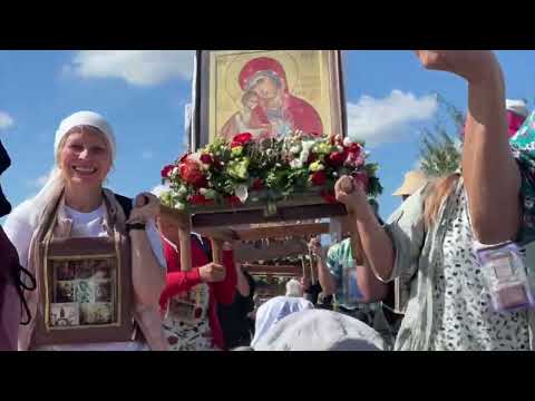 Видео: Всебелорусский крестный ход «Жировичи – Минск | 2025». «Величит душа моя Господа...»