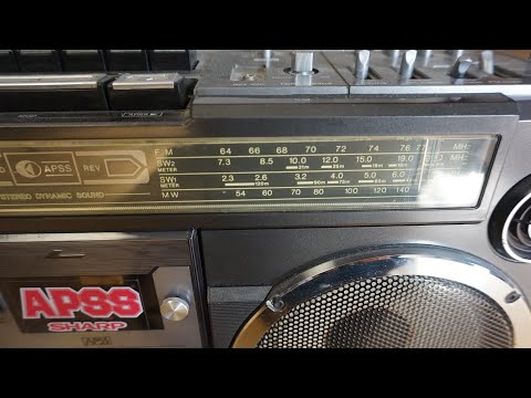 Видео: Перестройка тюнера Sharp GF-9191XR с частоты 64-77 МГц на частоту 88-108 МГц