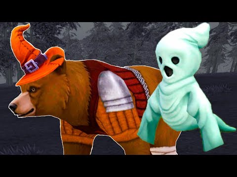 Видео: СИМУЛЯТОР МАЛЕНЬКОГО ПИТОМЦА #14 Хэллоуин с Медведями и волками. Призрак и летучие мыши в обновлении