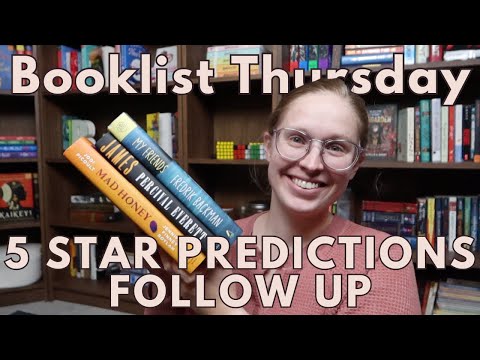 Видео: BookList Thursday — 5-ЗВЕЗДОЧНЫЕ ПРОГНОЗЫ ПОДВЕДЕНЫ К ОКОНЧАНИЮ! ⭐️⭐️⭐️⭐️⭐️