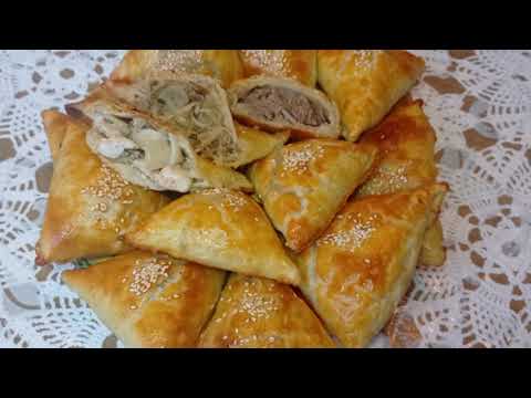 Видео: Самса. Три вида начинки для самсы.
