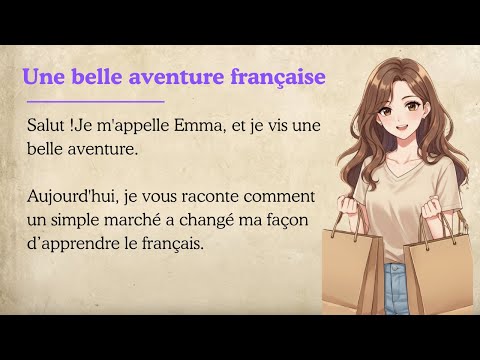Видео: Прекрасное приключение в Париже | Изучайте французский язык через простую историю A1–A2 | Француз...