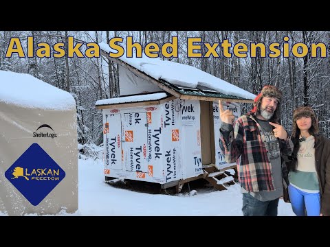 Видео: Построить пристройку к сараю, чтобы разместить генератор и небольшой ящик для дров у задней двери.