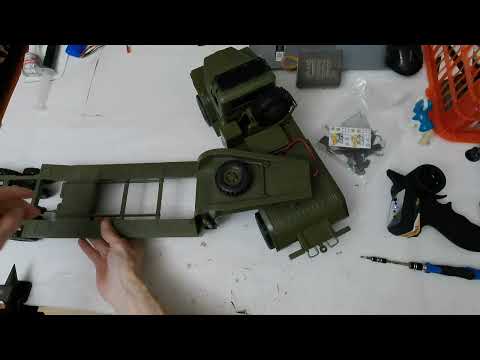 Видео: WPL B 36 - 3 ОБЗОР. УРАЛ. ТРАЛ. 6Х6.