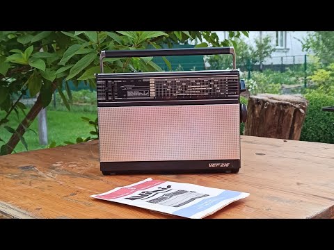 Видео: Радиоприёмник VEF 216 Vilnis